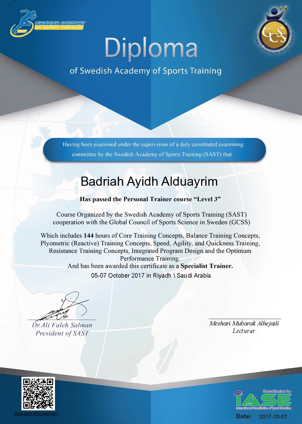Badriah Ayidh Alduayrim 